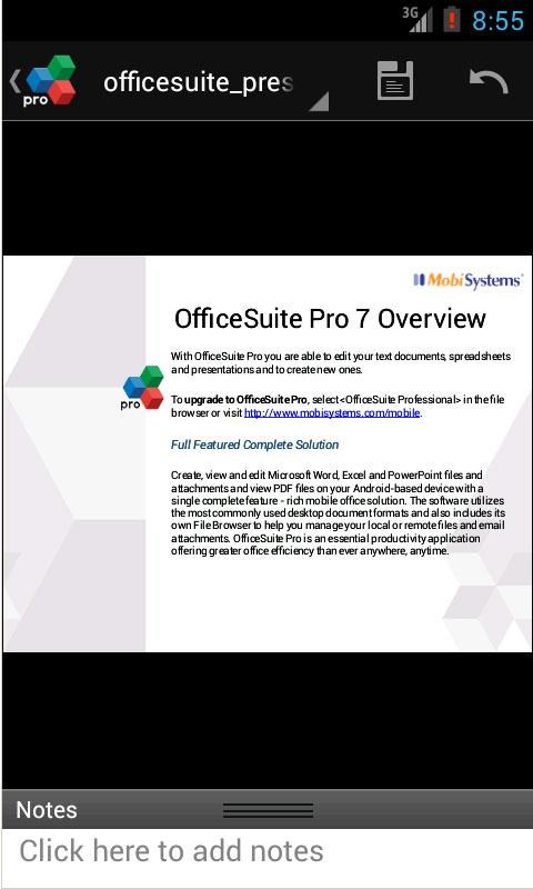 officesuite pro 8 double line spacing