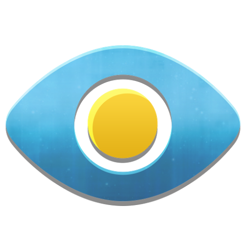 Logo Weather Eye Ícone Logo Weather Eye Ícone