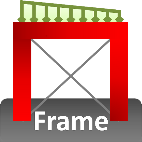 Logo Frame Design 2D Ícone Logo Frame Design 2D Ícone