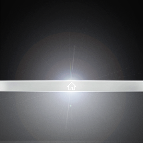 Logo Illumination Bar Notification Ícone Logo Illumination Bar Notification Ícone