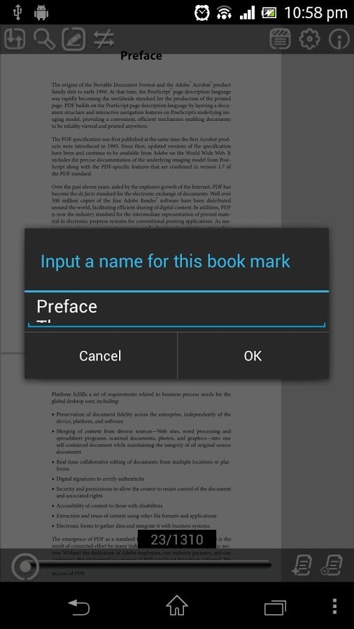Imagem 2 do Radaee PDF Reader