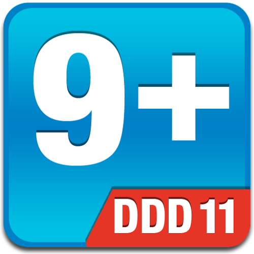 Logo 9Plus - DDD 11 Ícone Logo 9Plus - DDD 11 Ícone