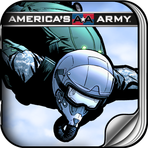 Logo America`s Army Comics Ícone Logo America`s Army Comics Ícone