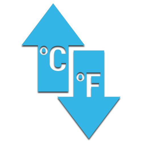Logo Temperature Converter HD Ícone Logo Temperature Converter HD Ícone