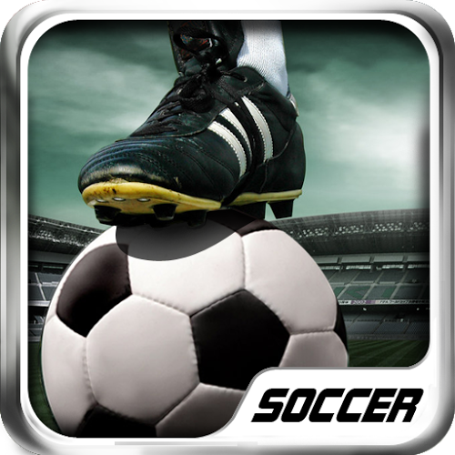 Logo Soccer Kicks Ícone Logo Soccer Kicks Ícone