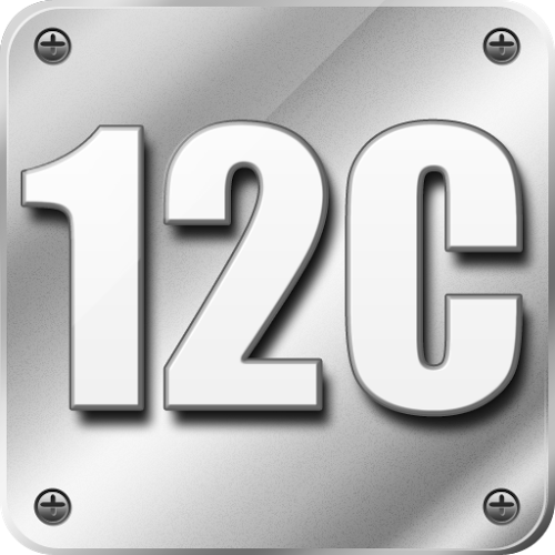 Logo HD 12C Platinum Ícone Logo HD 12C Platinum Ícone