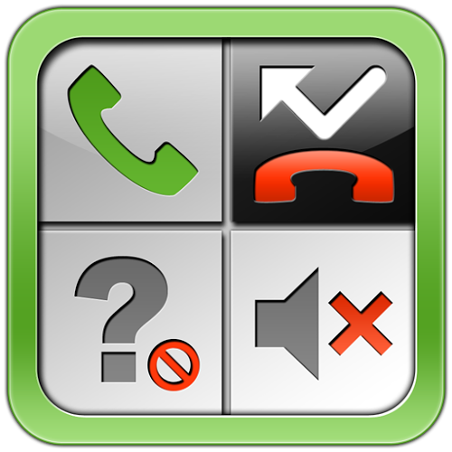 Logo Call Filter Ícone Logo Call Filter Ícone