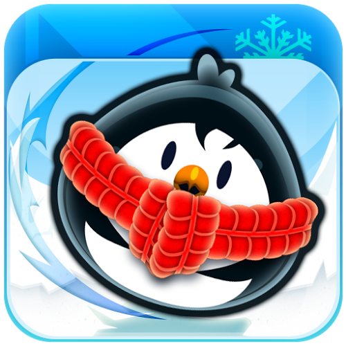 Logo Spin Penguin Ícone Logo Spin Penguin Ícone