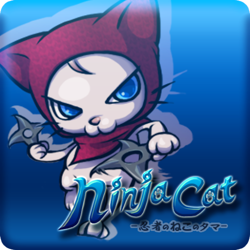 Logo Ninja Cat Ícone Logo Ninja Cat Ícone