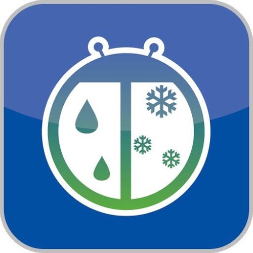 Logo WeatherBug Time & Temp widget Ícone Logo WeatherBug Time & Temp widget Ícone