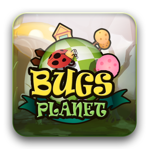 Logo Bugs Planet Ícone Logo Bugs Planet Ícone