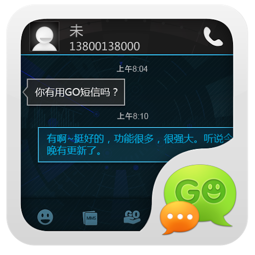 Logo GO SMS Pro Icecream Theme Ícone Logo GO SMS Pro Icecream Theme Ícone