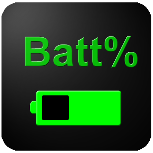 Logo Battery Percentage Ícone Logo Battery Percentage Ícone