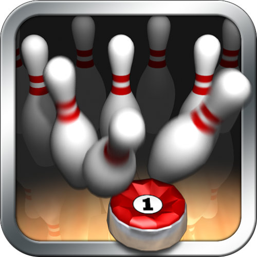 Logo 10 Pin Shuffle Bowling Ícone Logo 10 Pin Shuffle Bowling Ícone