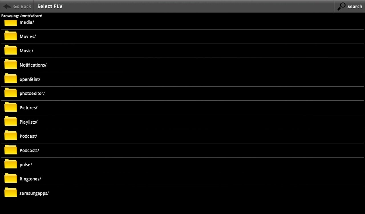 Imagem 4 do FLV Video Player For Android