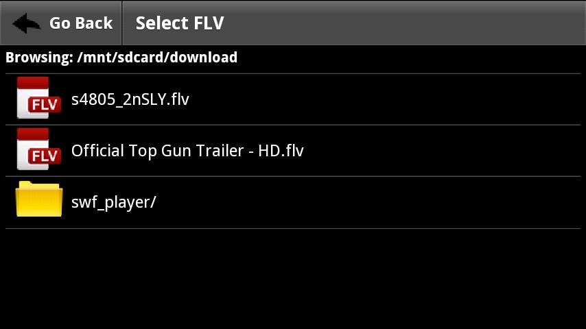 Imagem 9 do FLV Video Player For Android