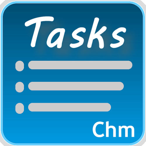 Logo Chm Task List: To do list Ícone Logo Chm Task List: To do list Ícone