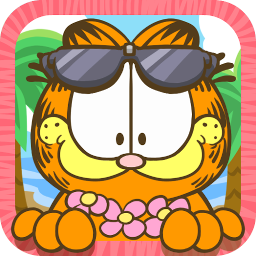 Logo Garfield´s Diner Hawaii Ícone Logo Garfield´s Diner Hawaii Ícone