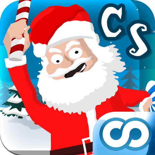 Logo Crazy Santa: Xmas Gift Smasher Ícone Logo Crazy Santa: Xmas Gift Smasher Ícone