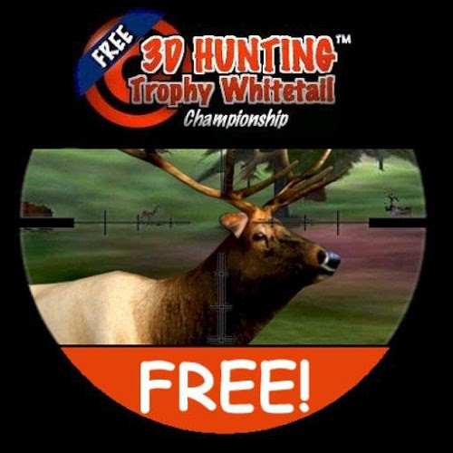 Logo 3D Hunting: Trophy Whitetail Ícone Logo 3D Hunting: Trophy Whitetail Ícone