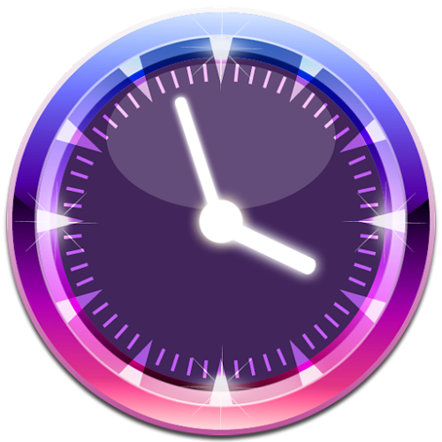 Logo Beautiful Clock Widgets Ícone Logo Beautiful Clock Widgets Ícone