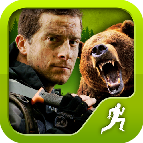 Logo Survival Run with Bear Grylls Ícone Logo Survival Run with Bear Grylls Ícone