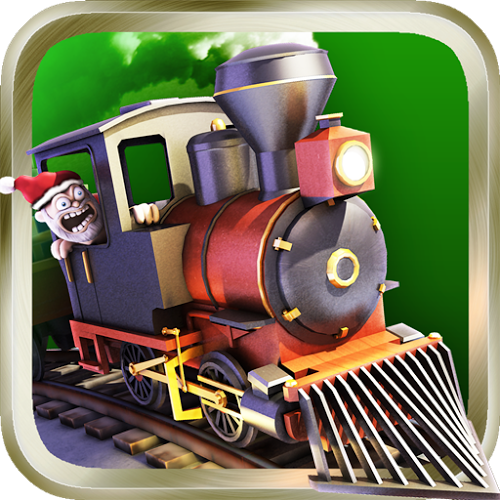Logo Train Crisis Christmas Ícone Logo Train Crisis Christmas Ícone