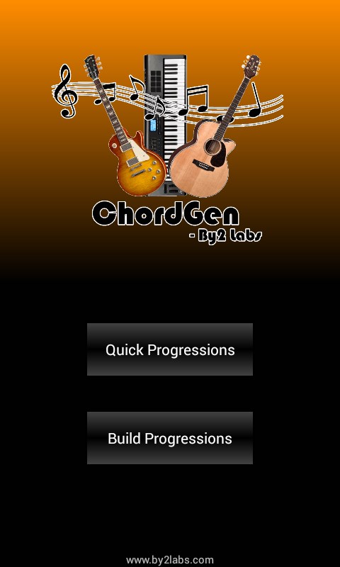 ChordGen - Chord Progression screenshot 1