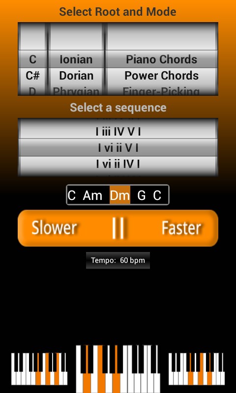 ChordGen - Chord Progression screenshot 2