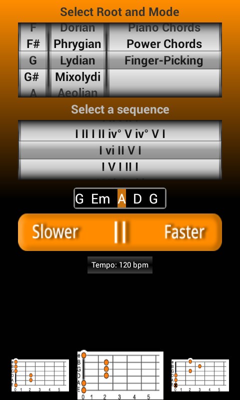 ChordGen - Chord Progression screenshot 3
