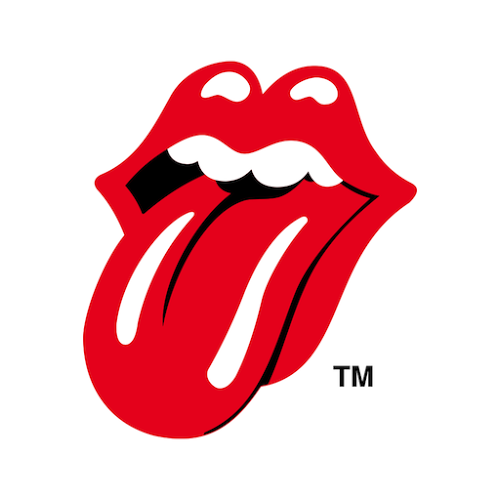 Logo Official Rolling Stones Ícone Logo Official Rolling Stones Ícone