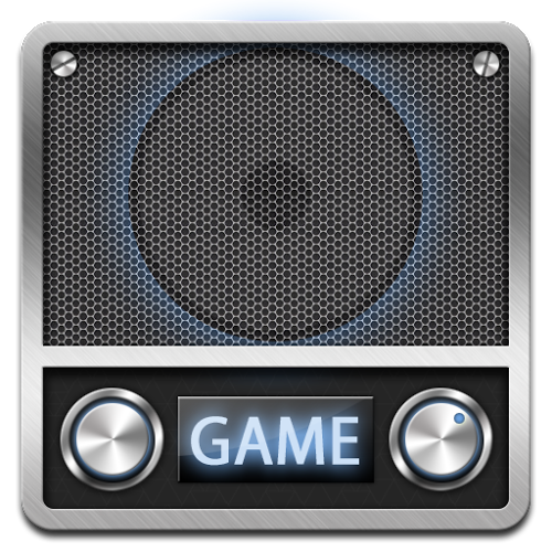 Logo Game Radio Ícone Logo Game Radio Ícone