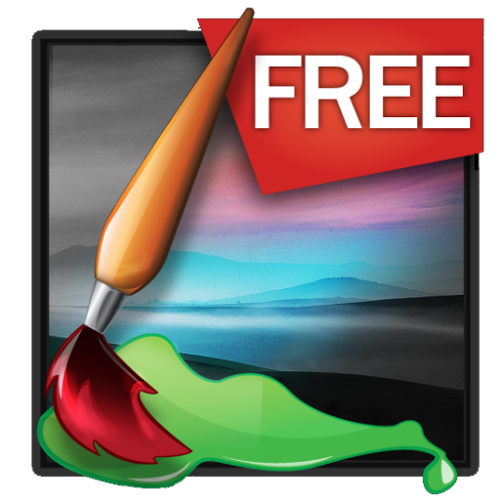 Logo Photo Painter Free Ícone Logo Photo Painter Free Ícone