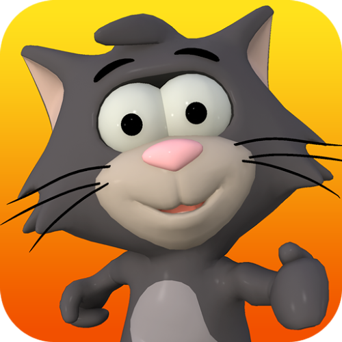 Logo Tiny Cat Run: Running Game Fun Ícone Logo Tiny Cat Run: Running Game Fun Ícone
