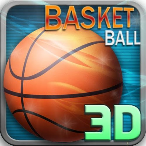 Logo BasketBall 3D Ícone Logo BasketBall 3D Ícone