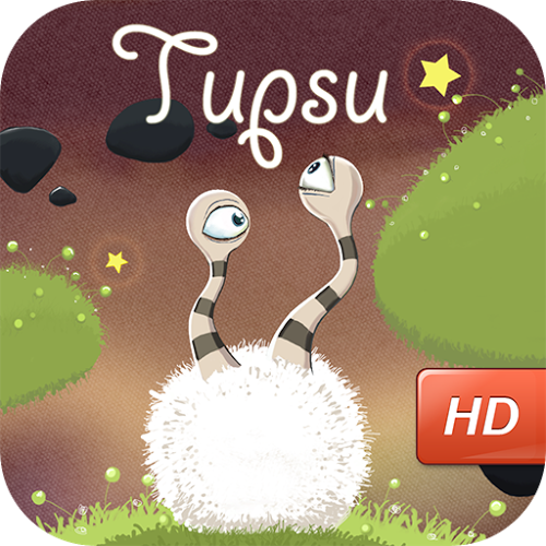 Logo Tupsu-The Furry Little Monster Ícone Logo Tupsu-The Furry Little Monster Ícone