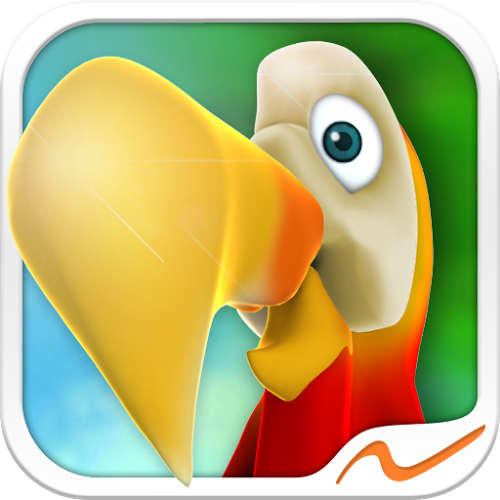 Logo Panic Parrot Ícone Logo Panic Parrot Ícone