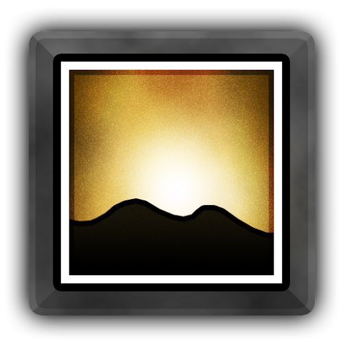 Logo Customizable Gallery 3D Ícone Logo Customizable Gallery 3D Ícone