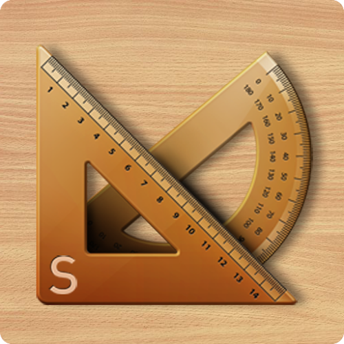 Logo Smart Ruler Pro Ícone Logo Smart Ruler Pro Ícone