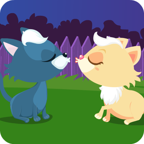 Logo Kitty Smooch - Kitten Game Ícone Logo Kitty Smooch - Kitten Game Ícone