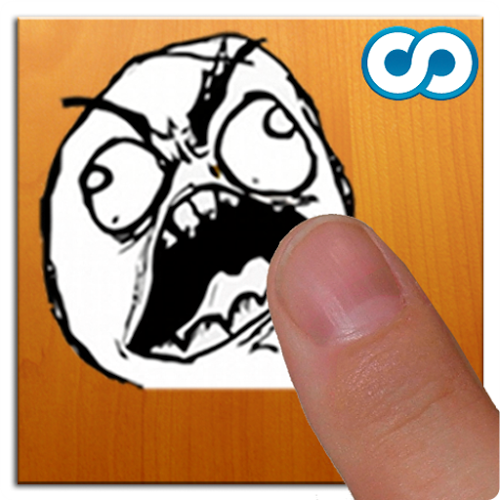 Logo Rage Meme Smasher FREE Ícone Logo Rage Meme Smasher FREE Ícone
