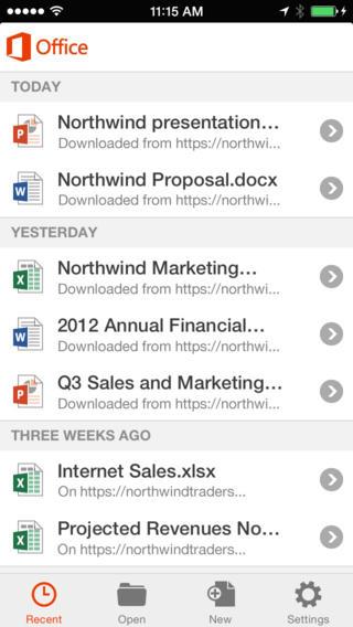 Microsoft Office Mobile screenshot 10