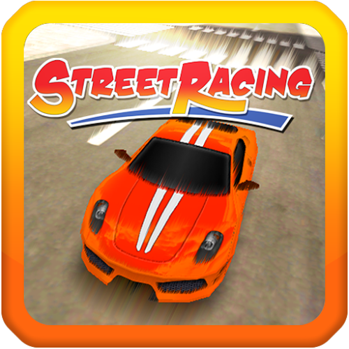 Logo 3D Street Racing Ícone Logo 3D Street Racing Ícone