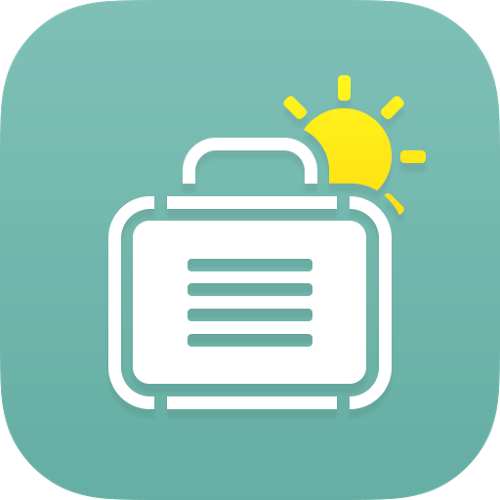 Logo PackPoint packing list builder Ícone Logo PackPoint packing list builder Ícone