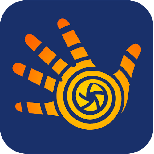 Logo Handy Photo Ícone Logo Handy Photo Ícone