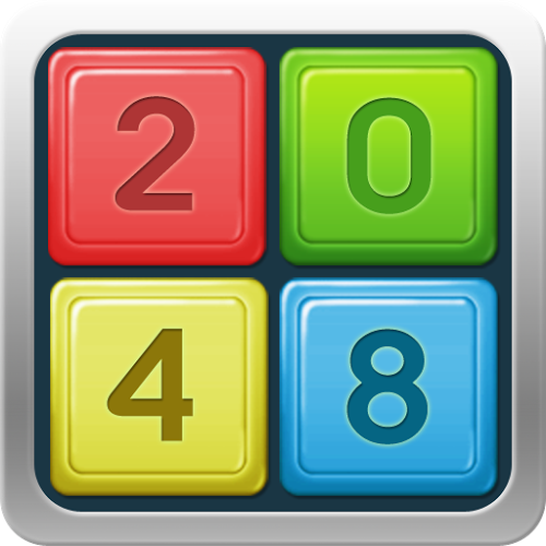 Logo 2048 Mania Ícone Logo 2048 Mania Ícone