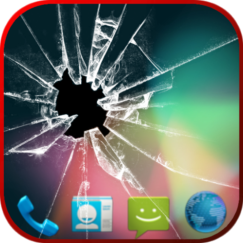 Logo Crack Screen Ícone Logo Crack Screen Ícone