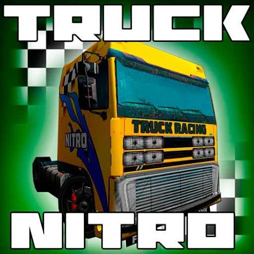 Logo Truck Racing Nitro Ícone Logo Truck Racing Nitro Ícone