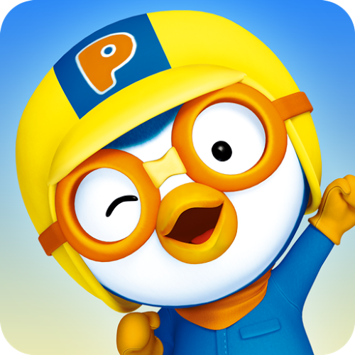 Logo Pororo Penguin Run Ícone Logo Pororo Penguin Run Ícone