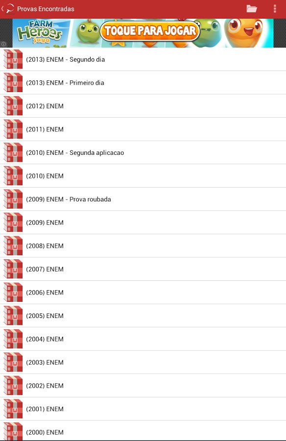 AcheProvas - ENEM e Vestibular - Imagem 1 do software